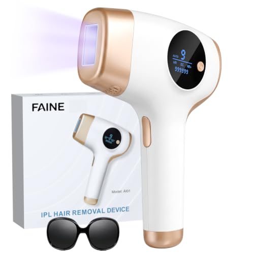 IPL Laser Hair Removal Device for Women Men, Faine 3-in-1, Nearly...