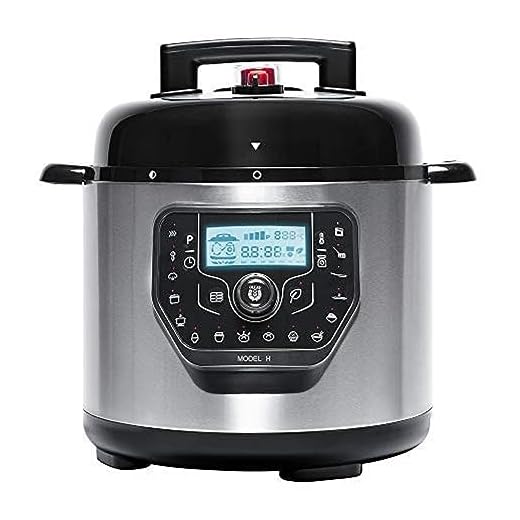 Cecotec Olla programable GM Modelo H Deluxe. Programable 24 Horas con Capacidad de 6 litros. Incluye función báscula e innovadora Tapa Advance, abatible y más cómoda para liberar la presión.