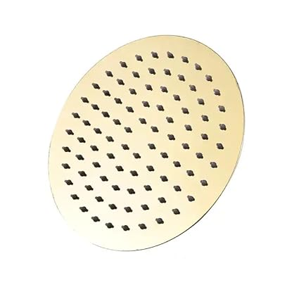 8 Inch gold rainfall shower bathroom shower 201 stainless steel shower