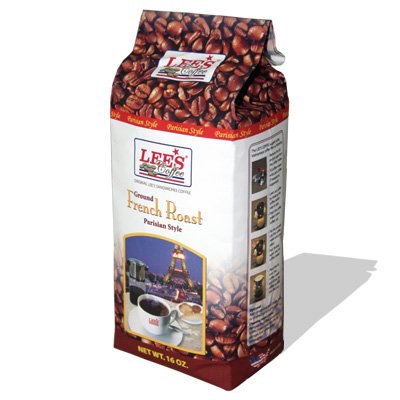 Lee's Parisian Style French Roast Ground Coffee - 16 oz