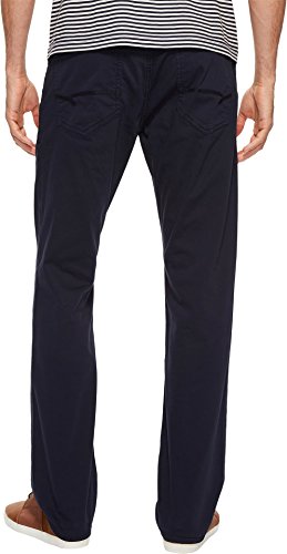 Mavi Zach Men's Straight Leg Pants, Regular Rise Twill Pants for Men, Dark Navy Twill, Dark Blue Work Pants, 36 x 343