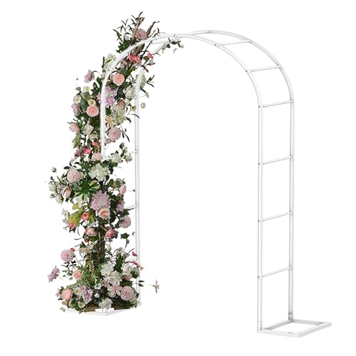 Arche de jardin en métal fleurie pour sublimer vos allées et terrasses