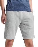 Superdry Mens VLE Jersey Shorts, Athletic Grey Marl, X-Large