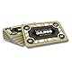 Bullets Playing Cards, Keramik Pokerplaques Silvio mit Werten