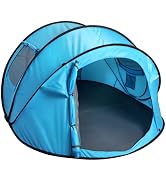 Mountview Pop Up Camping Tent Beach Outdoor Family Tents Portable 4 Person Dome