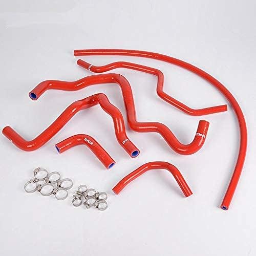 G-PLUS Silicone Radiator Hose Kit for 2001-2005 Honda Civic D17 1.7L