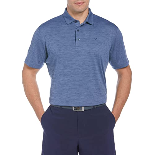 Polo de golf manches courtes homme Callaway bleu marine S