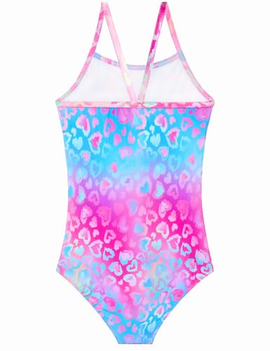 Bundle of Girls Swimsuits One Piece Sleeveless Bathing Suit Breathable Swimwear for Kids Child Beach with Sun Protection3