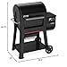 Weber Searwood™ 600 Wood Pellet Smoker Grill – Wi‑Fi & Bluetooth‑Enabled Outdoor Grill for Smoking, Searing, Rapid React PID & Cooking up to 600°F, Black