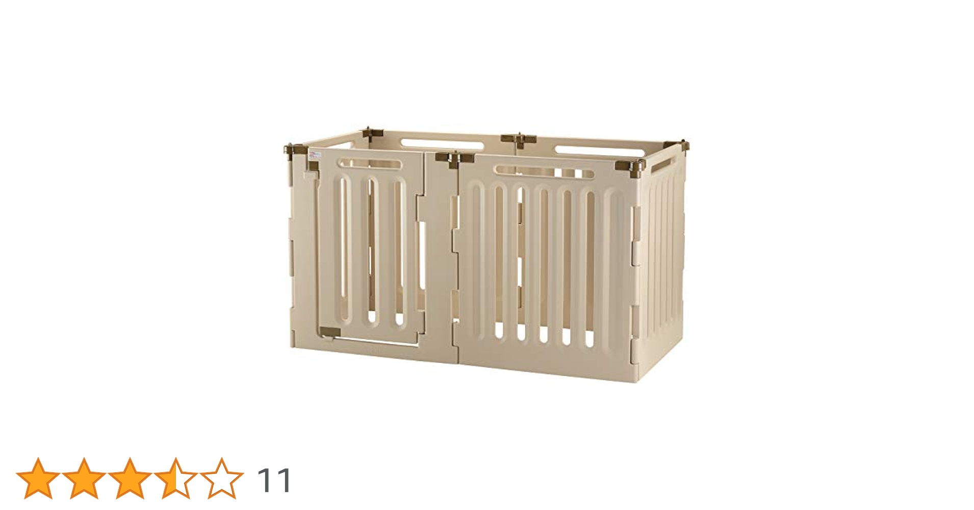 Amazon | リッチェル ペット用 3WAYサークル 6面90H ベージュ