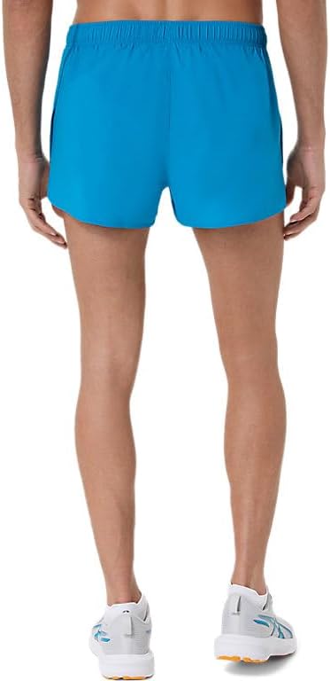 ASICS Men's Silver Split Short Running Apparel