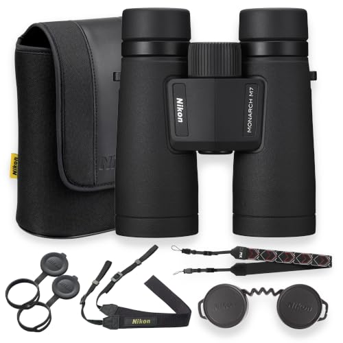 Nikon Monarch M7 10x42 Waterproof Binoculars Bundle