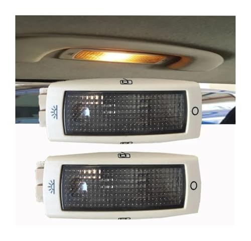 Luz de lectura para coche Seat León Toledo Alhambra lámpara de techo interior trasera de 2 cables 2