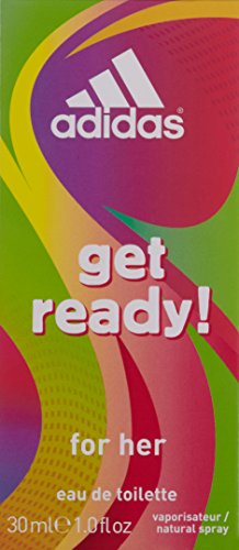 Coty Beauty Germany GmbH, Consumer Adidas get ready! eau de toilette - fruchtig-blumiges damen parfüm mit tropischem duft - verleiht eine sportliche feminine aura - 1 x 30 ml