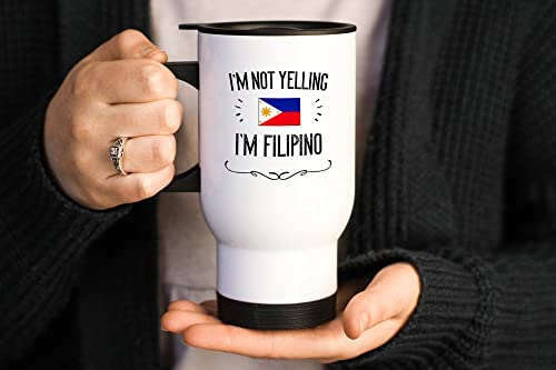 Mug de viaje acero inoxidable 14 oz Filipinas miniatura 2
