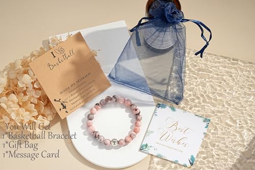 Image of morniface Inspirational Gifts for Women,Natural Stone Bracelet for Mom Daughter Friends Sister Wife Grandma Aunt