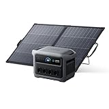 Anker SOLIX C1000 Gen 2 Tragbare Powerstation mit 200W Solarpanel, 2.000W Solargenerator, vollständige Aufladung in 49 Minuten, 1.024Wh LiFePO₄-Akku für Notstrom bei Stromausfällen und Camping