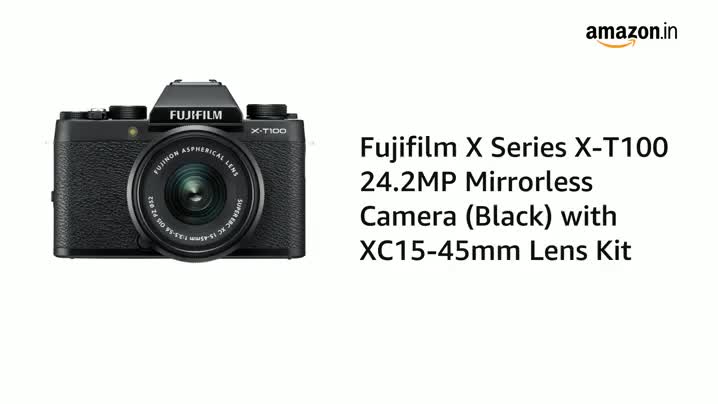Buy Fujifilm X-T100 24.2 MP Mirrorless Camera with XC 15-45 mm
