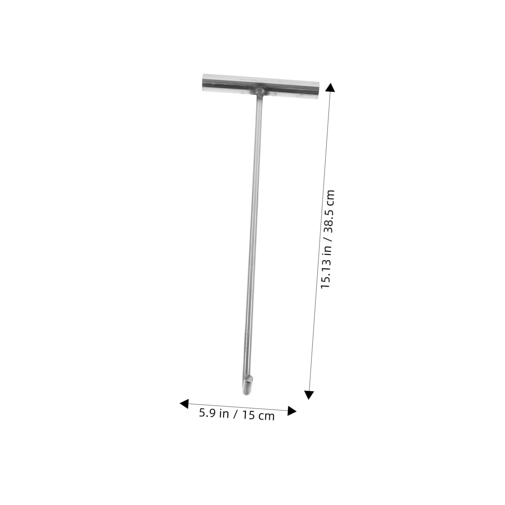 Cabilock Roller Shutter Door Hook Multi-Functional Lifting Hook for Manhole Cover Sewer Maintenance Outdoor Use