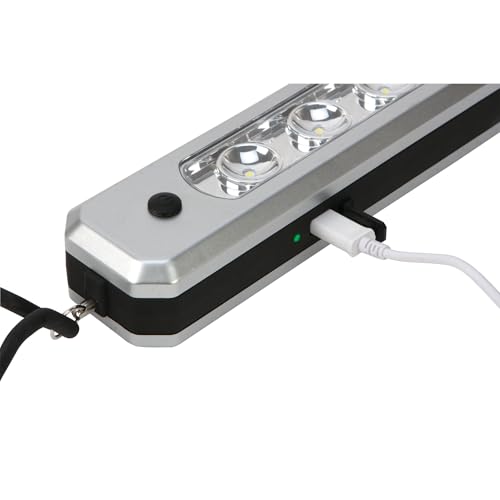 Image of Performance Tool W2404 18-Inch 500 Lumen LED Rechargeable Underhood Work Light With Retractable Steel Cables Spaning Up To 78