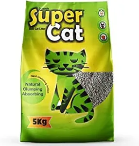 Dog Trust Cat Litter Sand Advance 100 % Natural Scoopable Bentonite Clumping Litter 5 kg Pack of 2