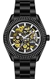 Invicta Objet D Art 69754 Orologio da Uomo - Movimento Automatico - Acciaio Inossidabile con Quadrante Nero - 43 mm