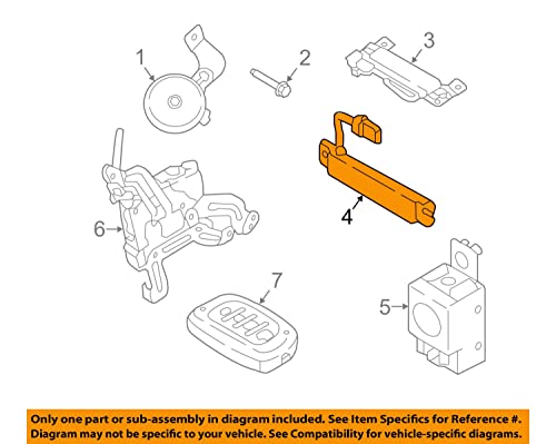 Genuine OEM 95420-D3300 Antenna - Smartkey / 95420D3300 for Hyundai Tucson 16-21