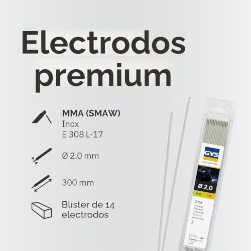 Miniatura 2 de Gys - 14 Electrodos 308l Inoxidable Ø2,0 - Blíster - 073692