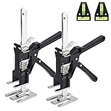 Xbnmex 2 Pack Labor-Saving Arm & Arm Hand Tool Jack, Stainless Steel/Aluminum Arm Lifter Cabinet...
