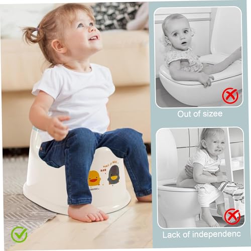 Baby Potty Portable Mini Potty Chair Detachable Spill Proof Baby Toilet with Inner Bucket Thicken Baby Potty Training Toilet Cartoon Toilet Seat for Todder Potty Training,Potty Chair - Image 3