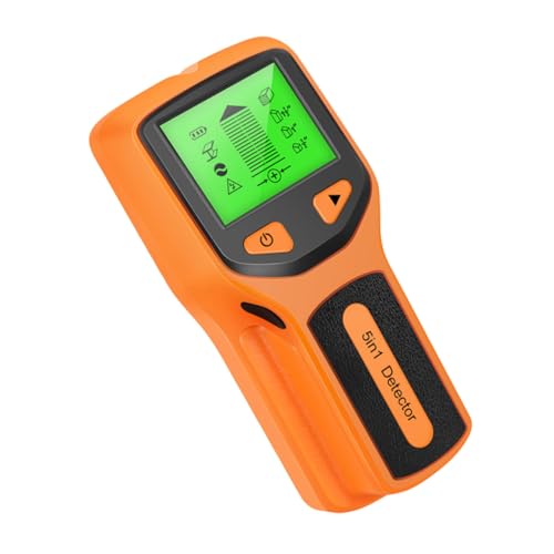 iplusmile Escáner de Pared con Detector de Metales Multifuncional Modos de Detección Rápida para Clavos Vigas y Cables Ocultos Pantalla LED Clara para Renovación Hogareña Sin Batería