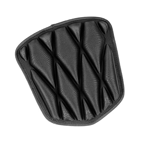Generisch Cojín de asiento para motocicleta, acolchado suave para asiento de moto, transpirable, con acolchado suave para mujer, hombre y adulto