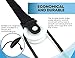 LiftAid Shoulder Pulley for Physical Therapy with Exercise Guide - Improves Shoulder Strength & Range of Motion - Reduces Pain, Helps in Muscle Recovery - Physical Therapy Equipment (Black)
