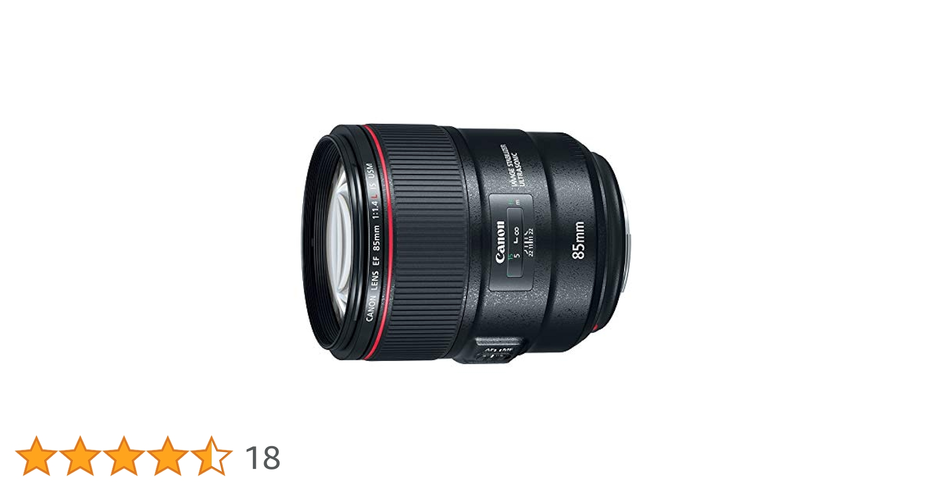 Amazon | Canon EF 85mm f/1.4L IS USM - デジタル一眼レフ