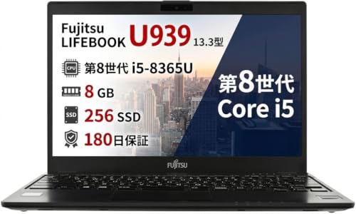 Amazon.co.jp: 【整備済み品】 富士通 LIFEBOOK U939 第八世代 Core i5