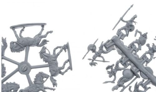 Plastic Model KIT Mounted Amazons 1/72 ALLIANCE ALL72021 miniatura 4