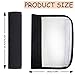 Guirnd 2 Pack Car Seat Strap Pads, Universal Soft Car Seat Strap Covers for Baby Toddler Kids, Car Seat Shoulder Strap Pads for Stroller, Pushchair, High Chair (Black)