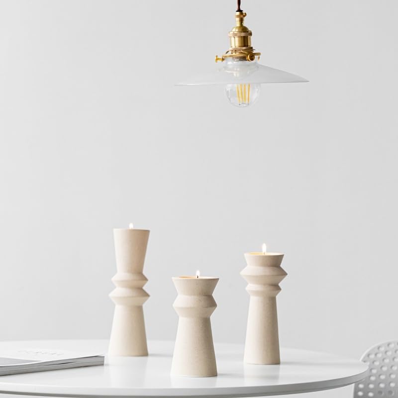 romantyczne dekoracje wnętrz, Świecznik Home Decor ceramiczny świecznik wystrój salonu ozdoba