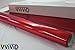 VViViD Red Mirror Chrome Vinyl Wrap Self Adhesive Film Air Release Bubble and Air-Free 3Mil (1ft X 5ft)
