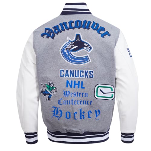 Image of Pro Standard Mens NHL Old English Varsity Jacket