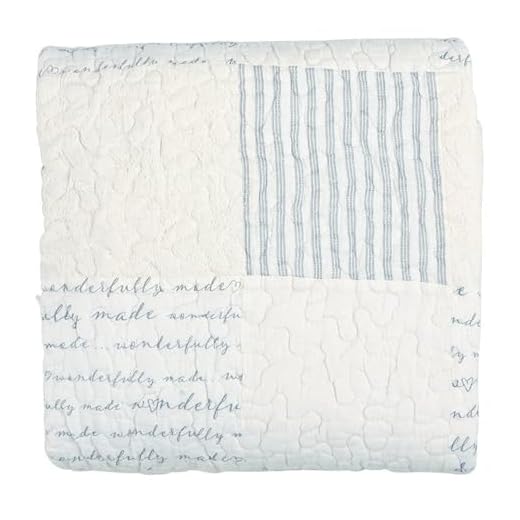 Stephan Baby Heirloom-Quality Pieced Crib Quilt, Wonderfully Made (G2143)