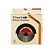 Gift Republic Tagliapizza in vinile – Lama a ruota in stile retrò ispirata ai dischi in scatola di presentazione, divertente affettatrice per pizza per appassionati di musica e vinile – Idea regalo immagine