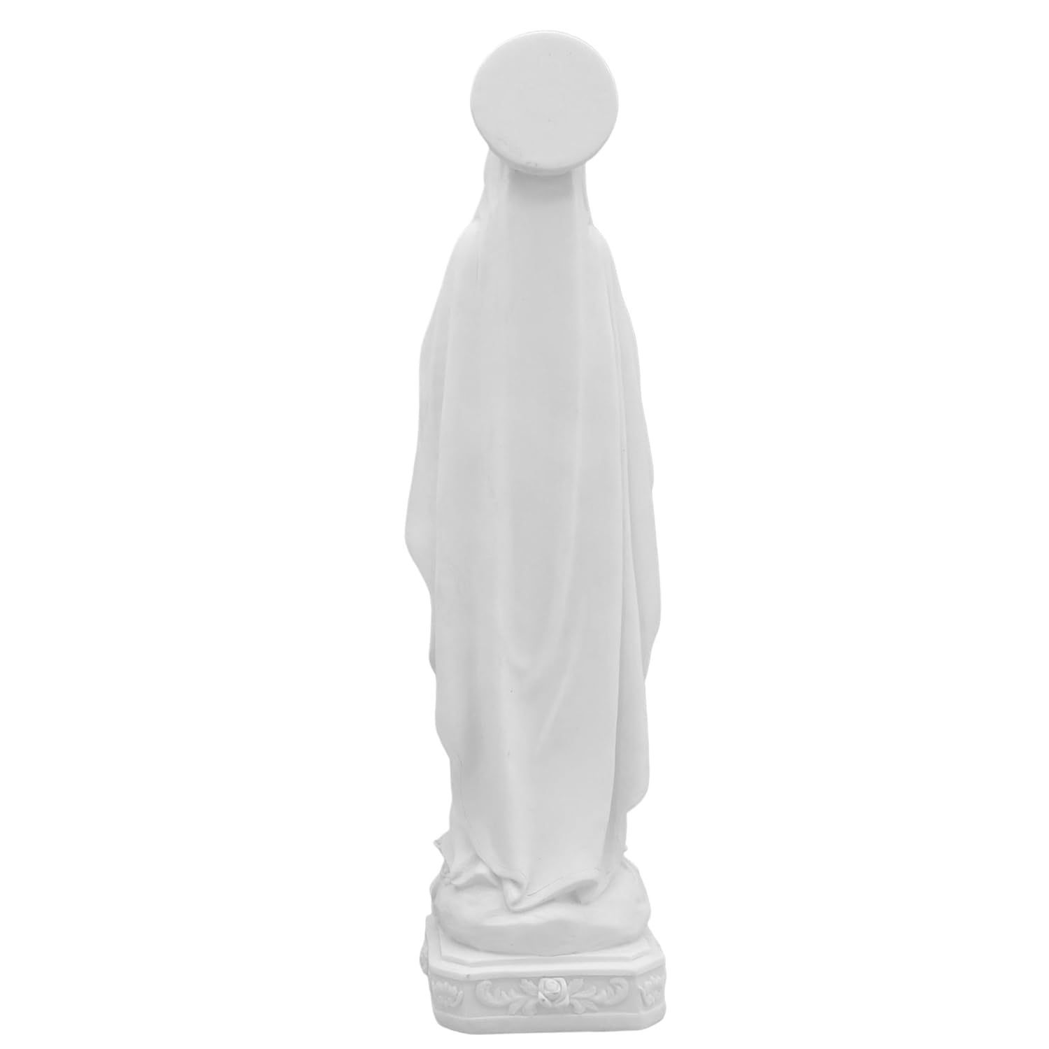 PlentifulHome Lourdes Virgin Mary Statue, Catholic Blessed Mother Mary Figurine - Image 3