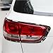 Rear Tail Light Lamp Cover Trim Compatible For Kia Sorento 2016 2017 2018 2019 ABS Chrome Car Taillight Taillamp Frame Trims Accessories