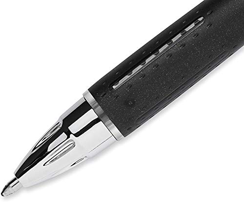 Image of Uni-Ball Jetstream RT Ballpoint Pen, Fine Point (0.7mm), Red Ink, 6 Pens