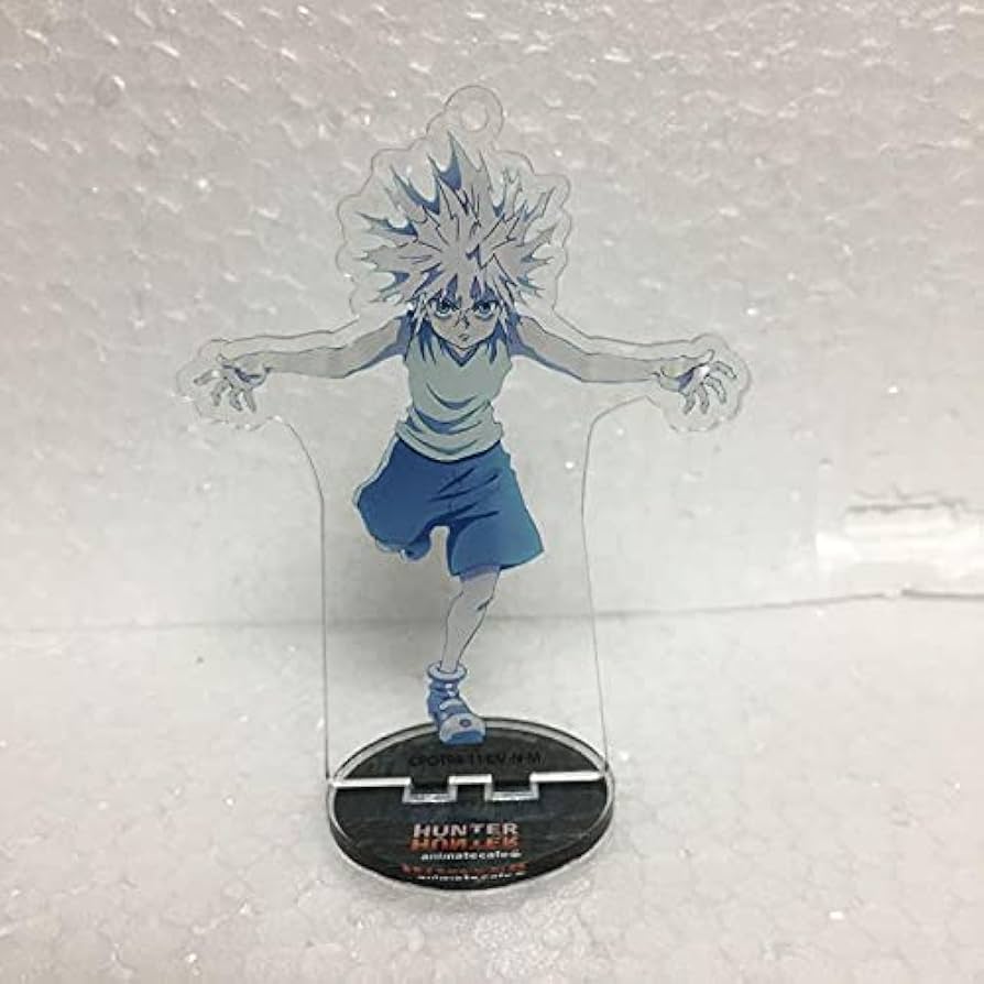キルア　アクリルスタンド　アニメイトカフェ　キメラアント編 キルアハンターハンターアクリルスタンドアニメイトカフェ