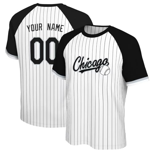 Image of ANTKING T-Shirt Custom Name Number Crewneck Short Sleeve for Men Youth Gifts