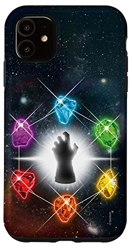 iPhone 11 Marvel Thanos Infinity Gauntlet with Six Infinity Stones Case