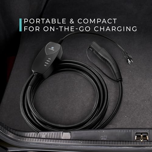 Lectron Level 1 Tesla EV Charger (WiFi) with App Control - 120V, 12 Amp, & 16 ft Cord - Portable Charger for Tesla EVs with NEMA 5-15 Plug - Compatible with All Tesla Model S, 3, X, Y & Cybertruck by Lectron - Image 6