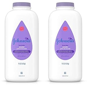 Johnson’s Baby Powder, Lavender 15 oz (425 g)(pack of 2)